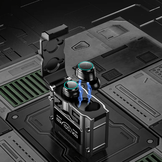 Futuristic Capsule Gamer Headset