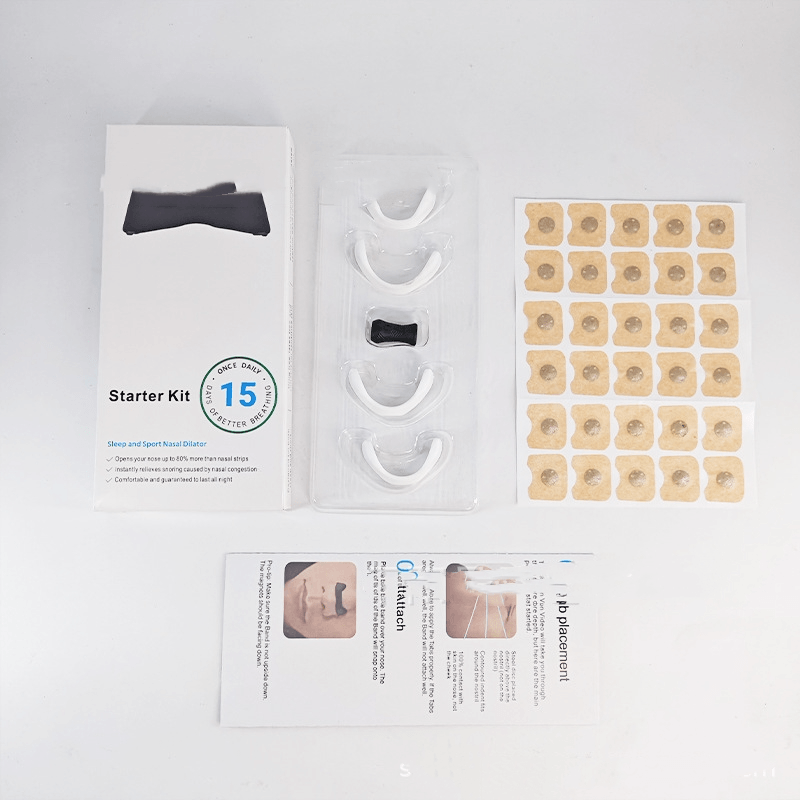 Magnetic Anti-Snore Starter Kit - Nose Breathing Aid