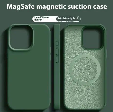 Silicone MagSafe Grip Case for iPhone