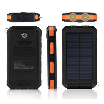 MegaCharge 20k mAh Rugged Solar Power Bank ChicCharm