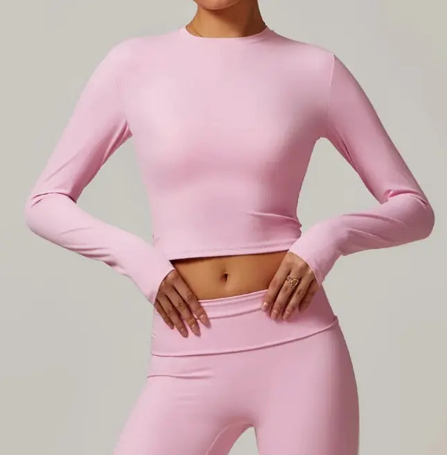 Sleek Long Sleeve Yoga Top