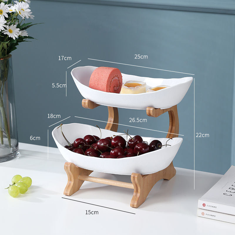 Tiered Fruit Display Stand