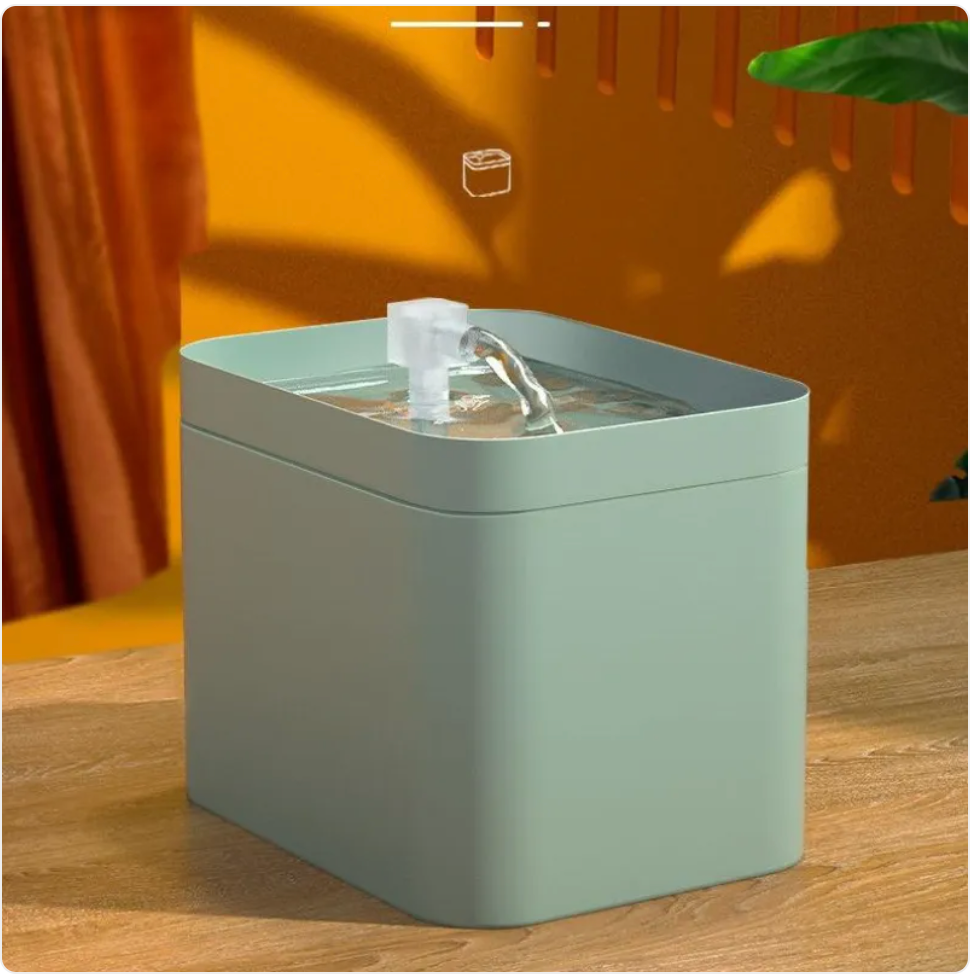 Aqua Pup Fountain ChicCharm