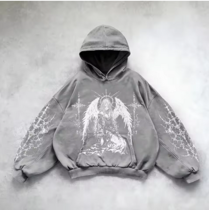 Metro Flair Hooded Art Sweatshirt