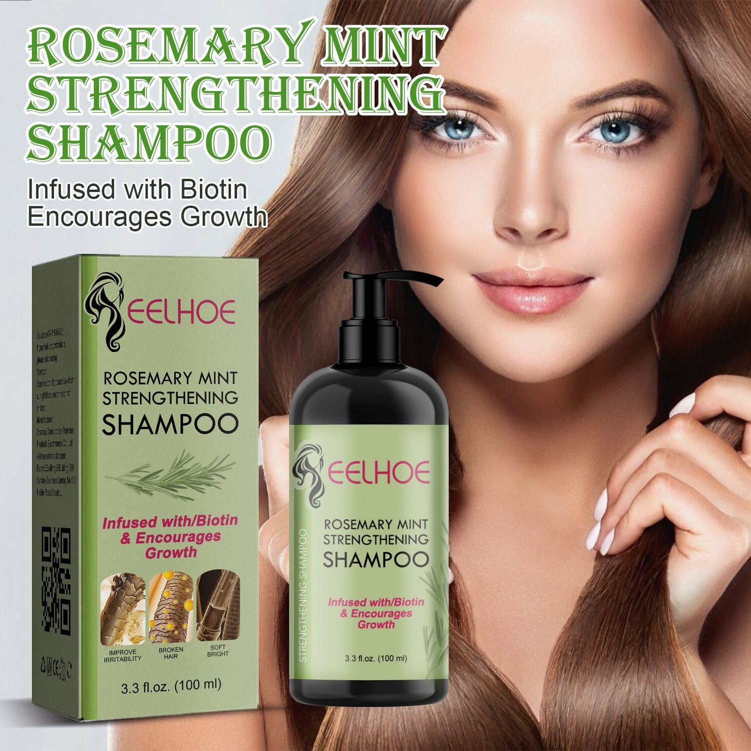 RoseMint Hair Growth Shampoo