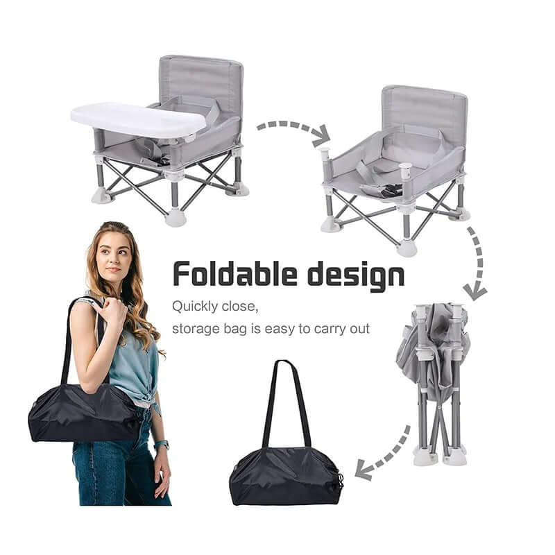 Foldable Infant Mealtime Seat