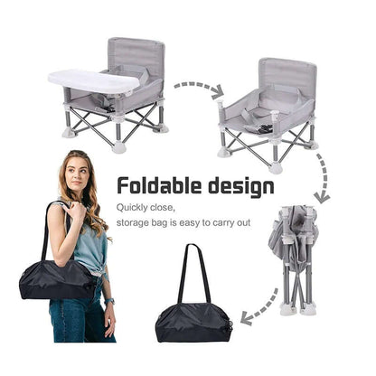 Foldable Infant Mealtime Seat