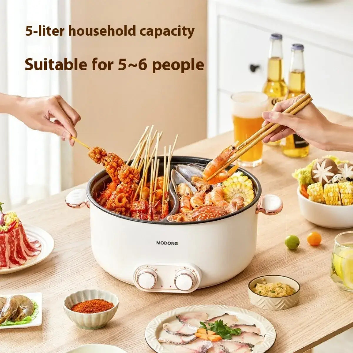 Modong Dual-Taste Electric Pot
