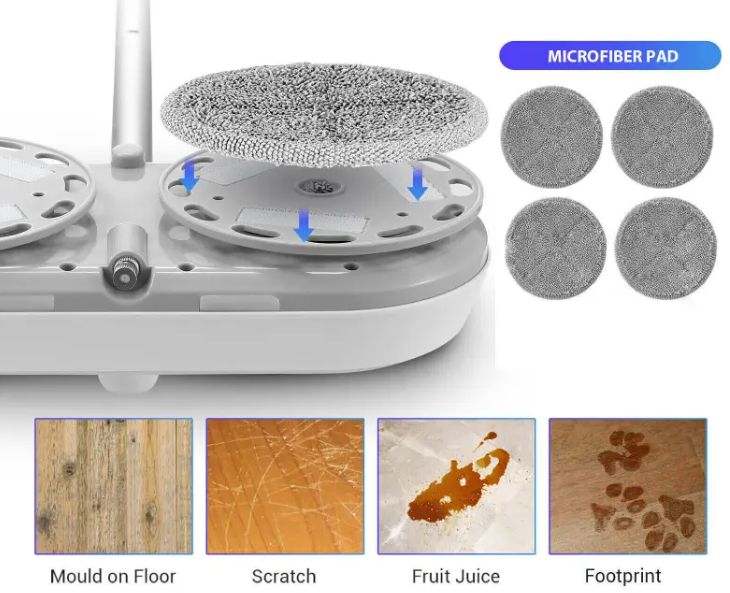 TwinSpin Cordless Mop