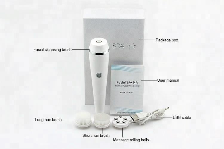 3-in-1 Skincare Cleansing Brush