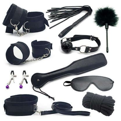 10-Piece Luxury Bondage Play Set