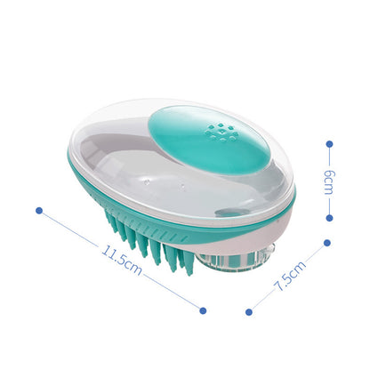 Dual-Action Pet Grooming Tool