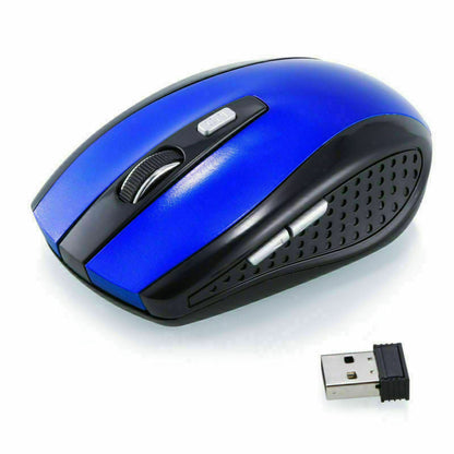 2.4GHz Cordless Optical Mouse with USB Receiver for PC