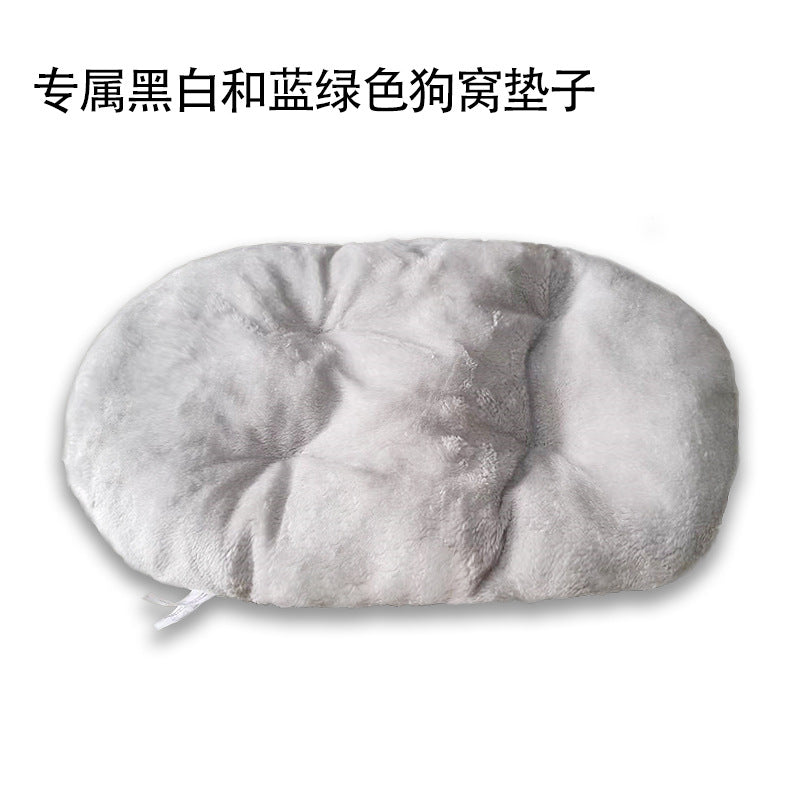 All-Season Comfort Pet Bed with Easy-Clean Cover