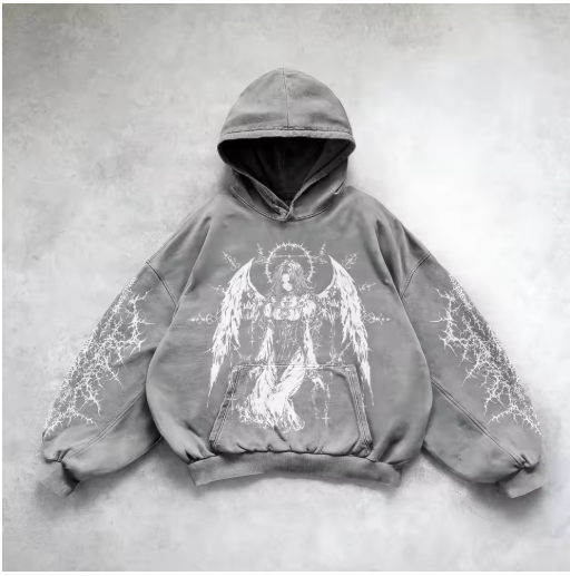 Metro Flair Hooded Art Sweatshirt