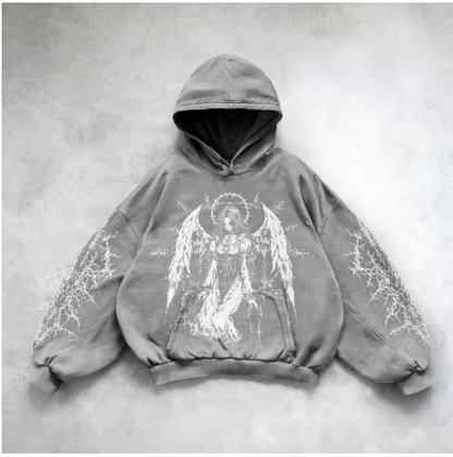 Metro Flair Hooded Art Sweatshirt