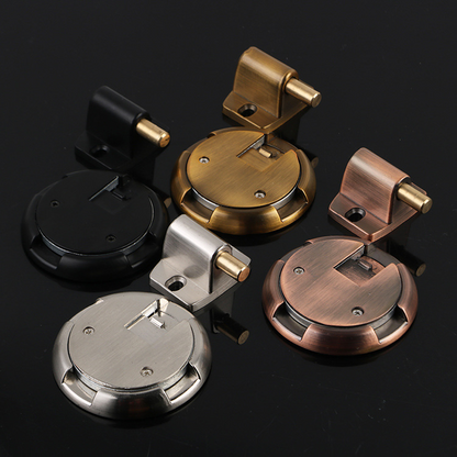 Zinc Alloy Ground Suction Door Stopper - Robust &amp; Modern!
