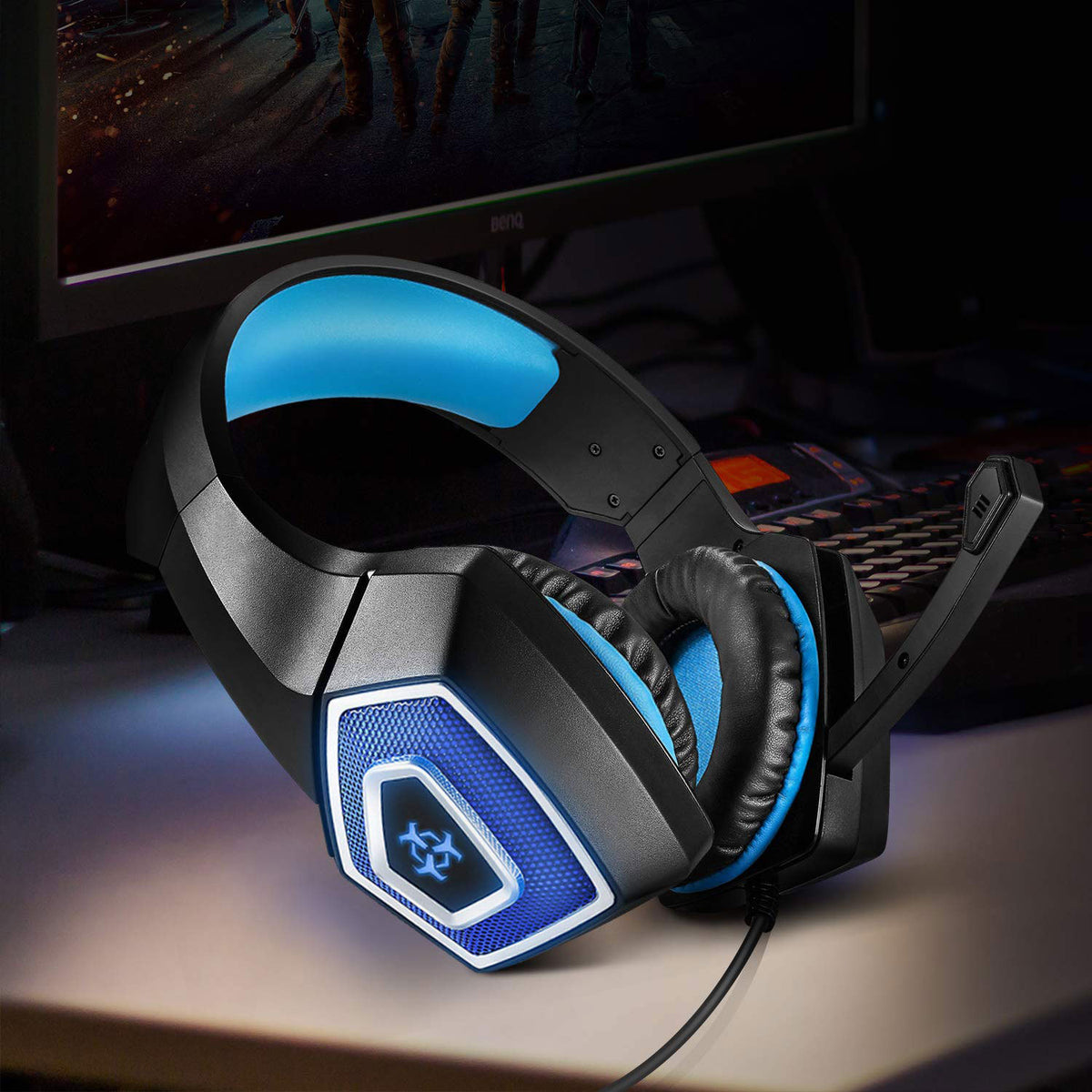 RGB Elite Gaming Headset with LED Effects