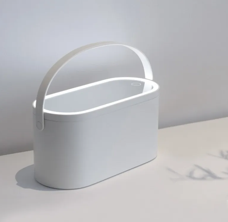 LED Illuminated Vanity Storage Mirror ChicCharm