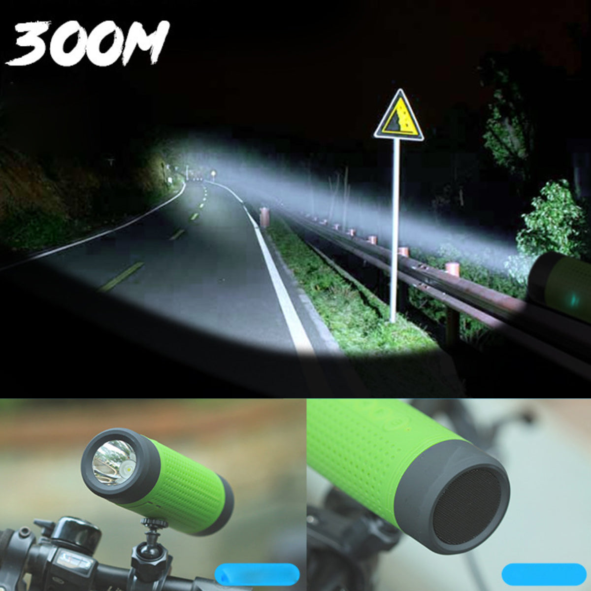 Bike Speaker and Light With Bluetooth Speaker ChicCharm