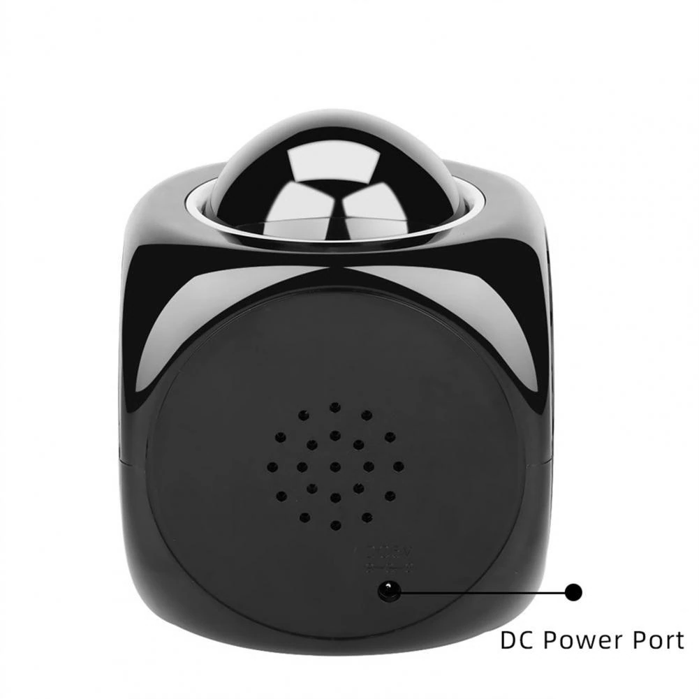 Voice-Controlled LED Projection Alarm Clock