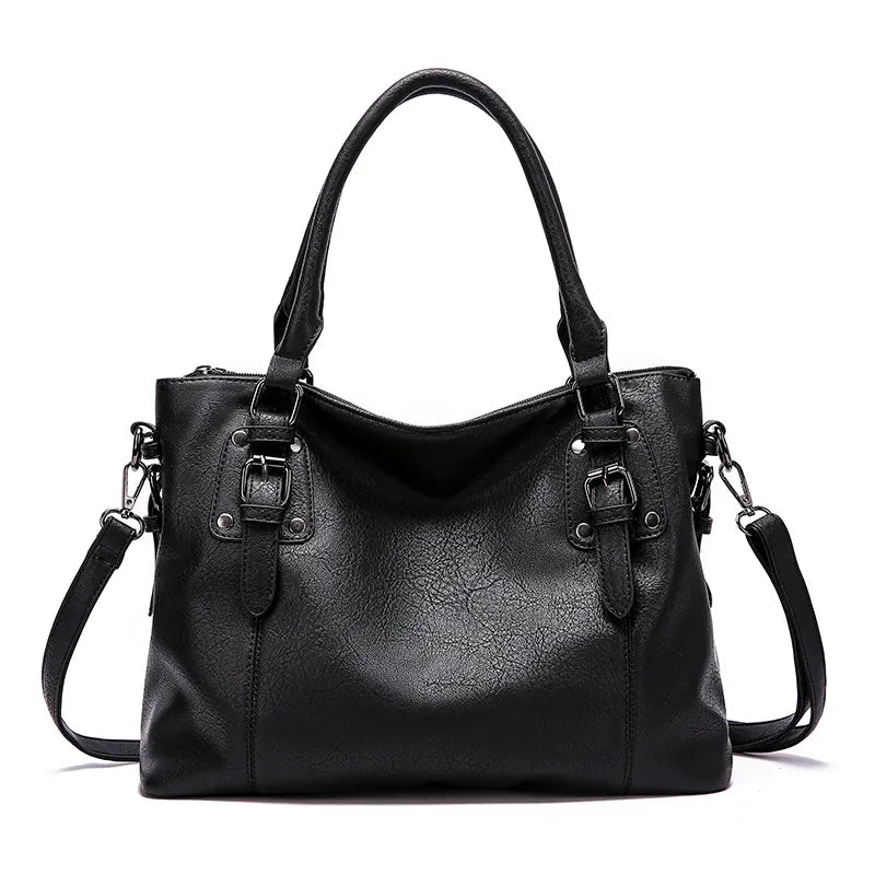 Chic Retro Shoulder Bag - High Capacity