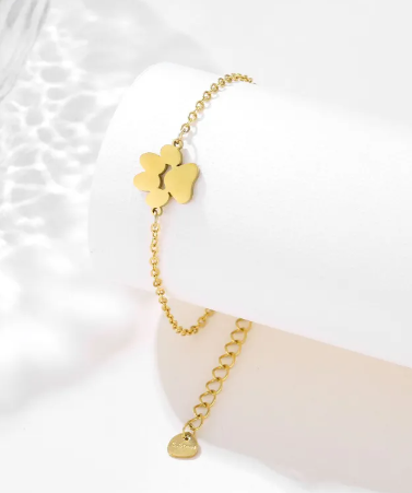 Chic Stainless Paw Bracelet