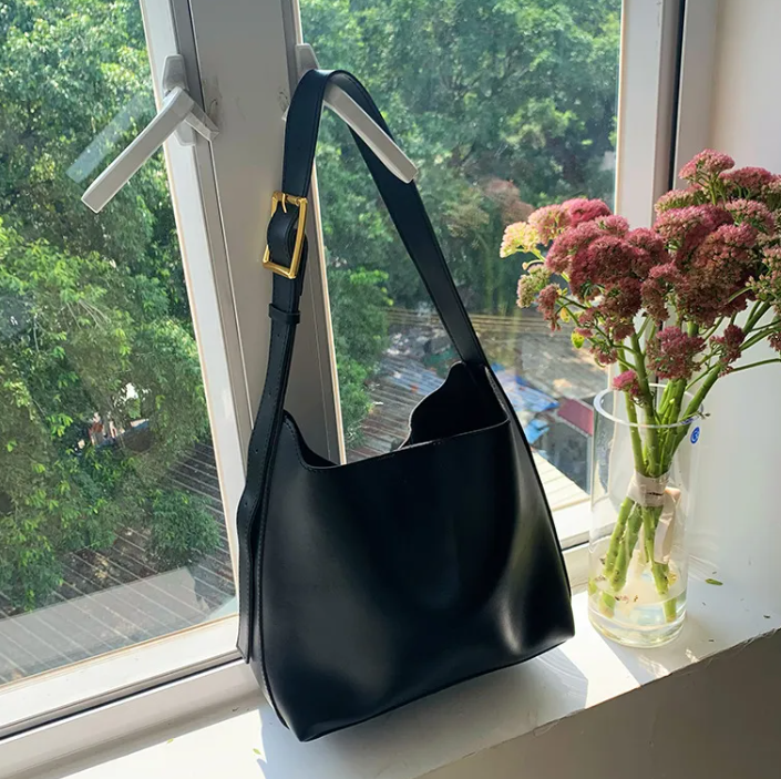 Vintage Pail Shoulder Bag