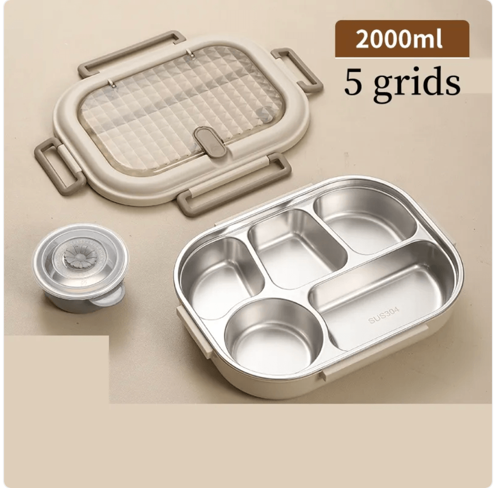 Stainless Steel Microwavable Lunch Box