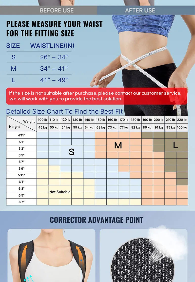 ErgoFlex Back Alignment Belt