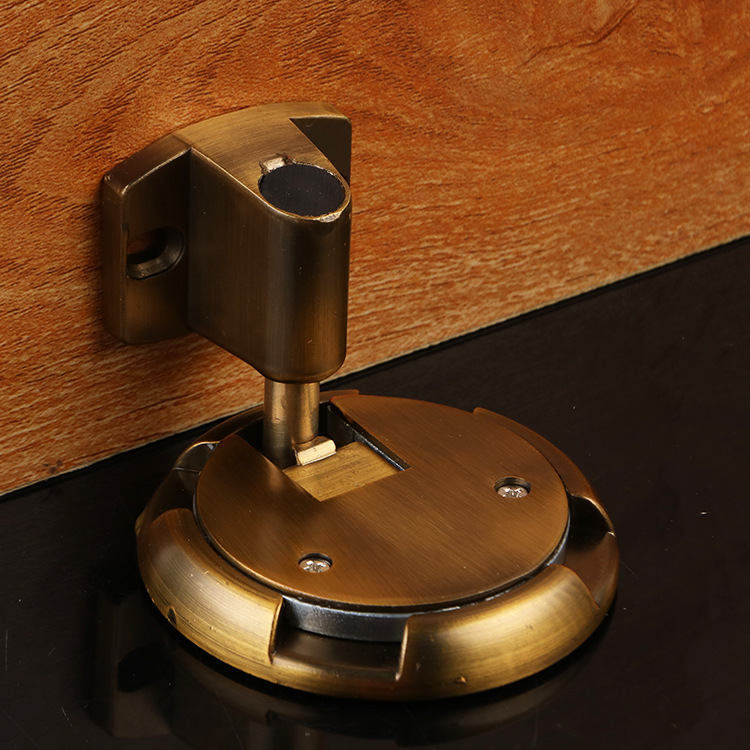 Zinc Alloy Ground Suction Door Stopper - Robust &amp; Modern!