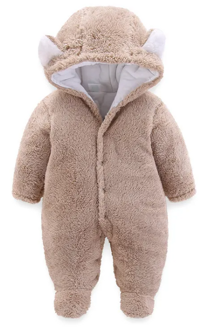 Winter Baby Jumpsuit Newborn Warm Thick Baby Romper ChicCharm