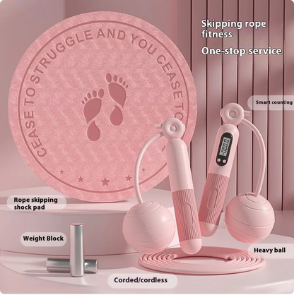 Portable Fitness Jump Rope - Home &amp; Gym ChicCharm