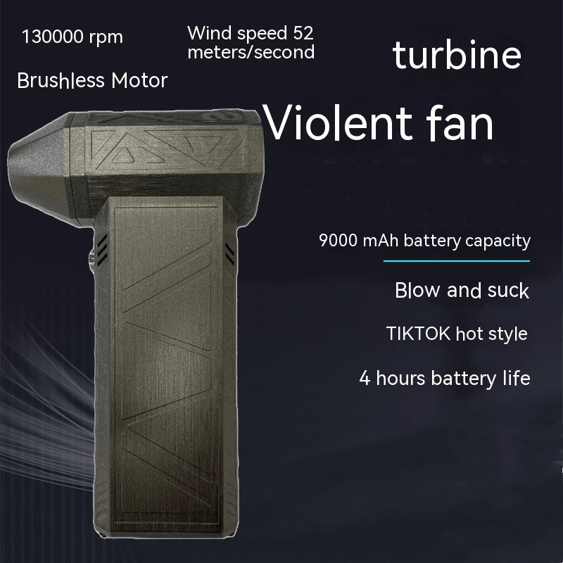 SwiftJet Cordless Blower: High-Speed Brushless Power with Quick Charge