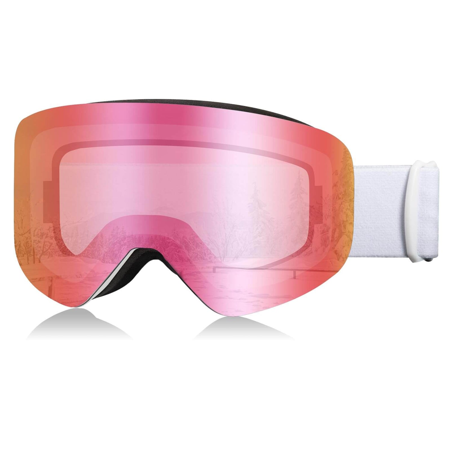 ClearVision UV Safe Ski Goggles - OTG &amp; Helmet Compatible