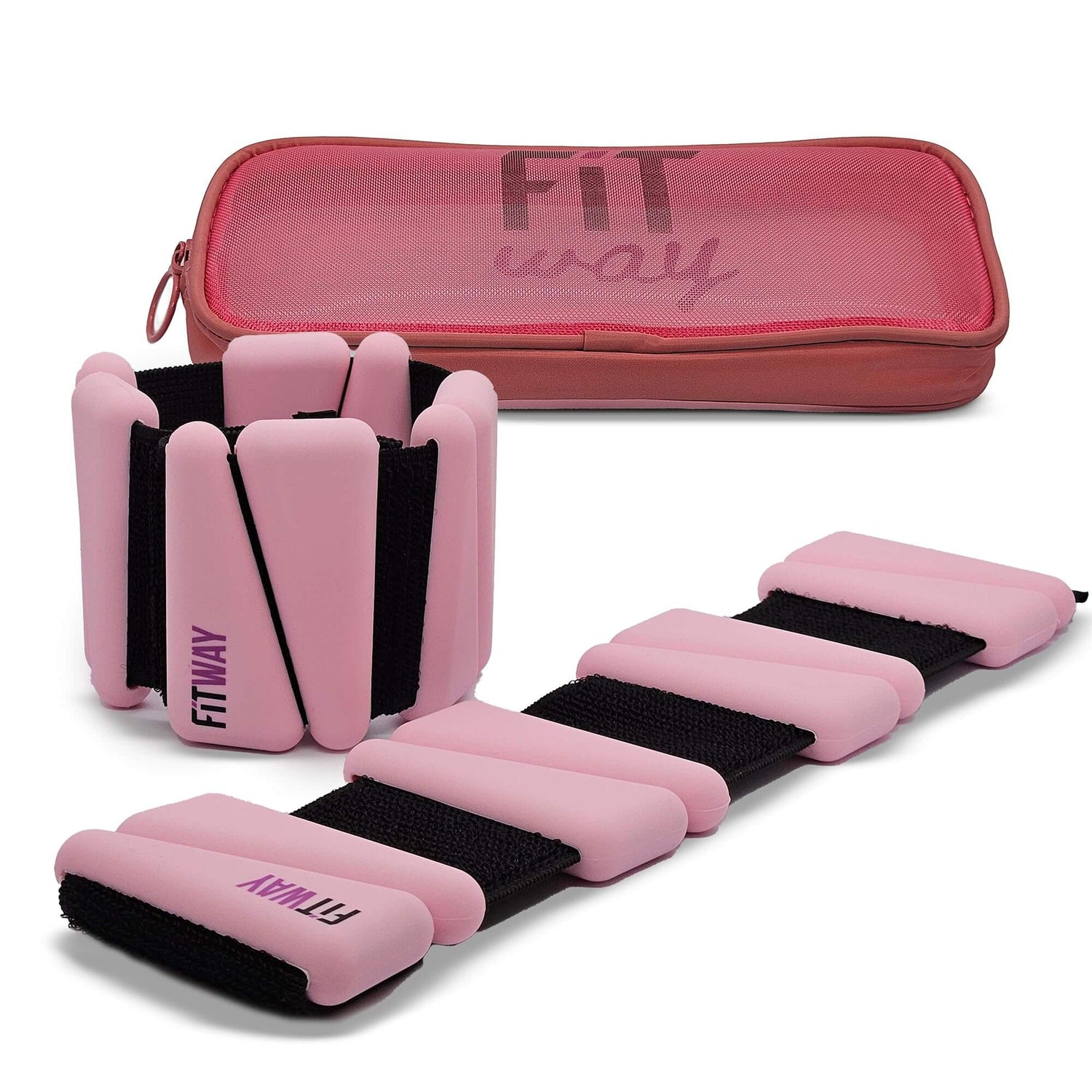 FlexFit 2lb Silicone Weights | Wrist &amp; Ankle | Water-Resistant