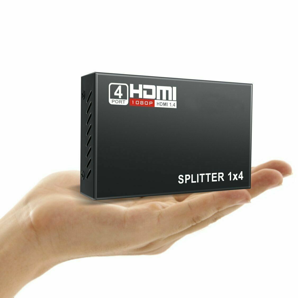 4K HDMI 4-Port Hub &amp; Amplifier - 1 In 4 Out