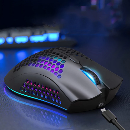 7-Color LED Backlit Wireless Gaming Mouse