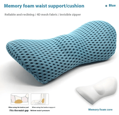ComfortAlign Memory Foam Lumbar Pillow