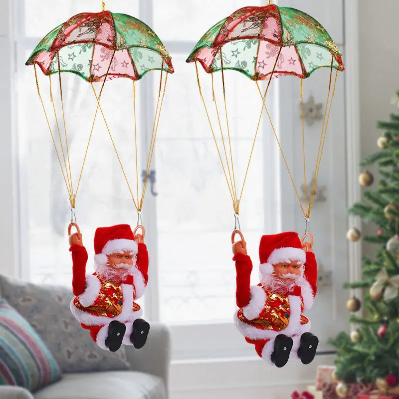 Santa Climber Figurine