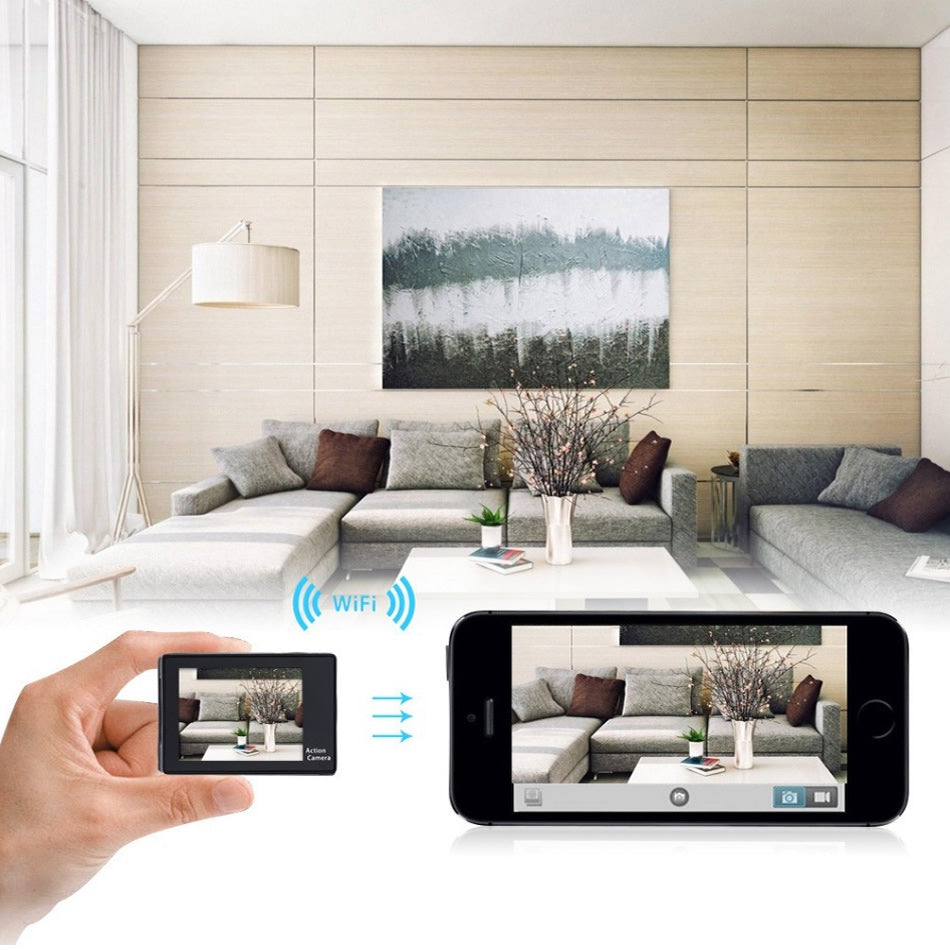 4K UHD Action Camera with WiFi &amp; RF Remote