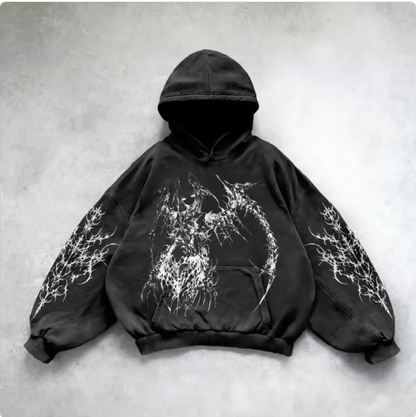 Metro Flair Hooded Art Sweatshirt