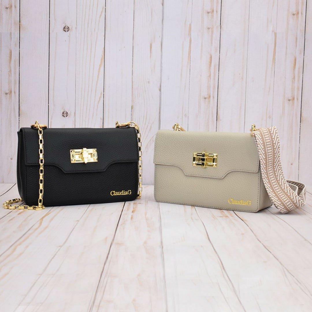 Tan Leather Sidekick Satchel ChicCharm