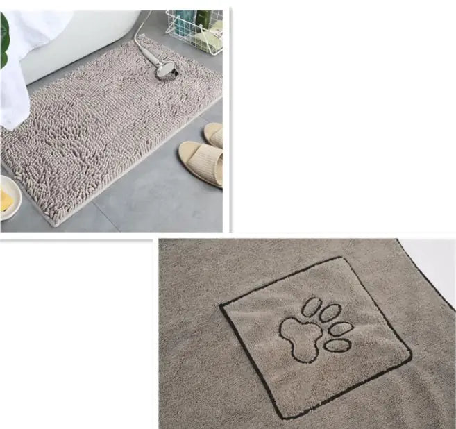 Plush Absorbent Floor Mat