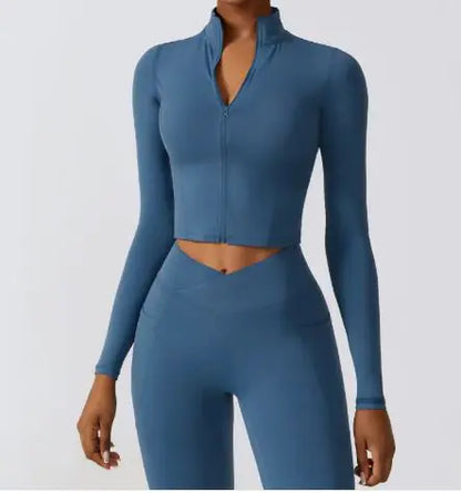 Sleek Zip Yoga Jacket