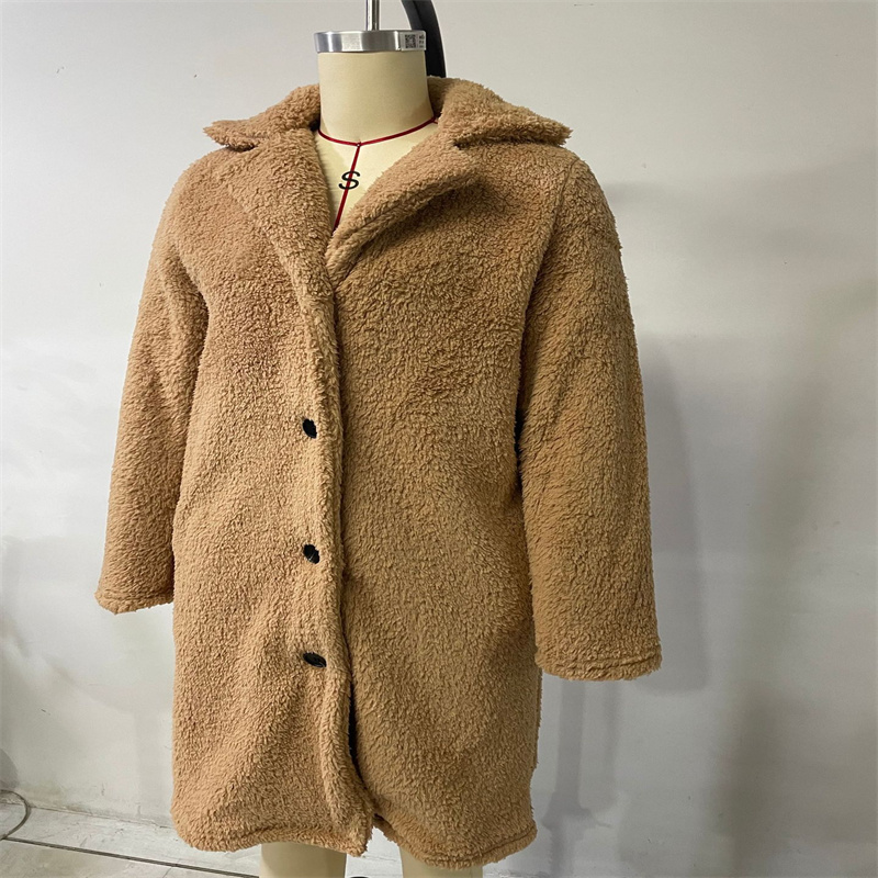 Lamb Wool Elegance Coat