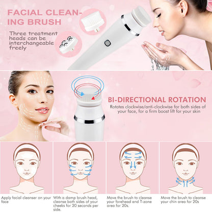 3-in-1 Skincare Cleansing Brush