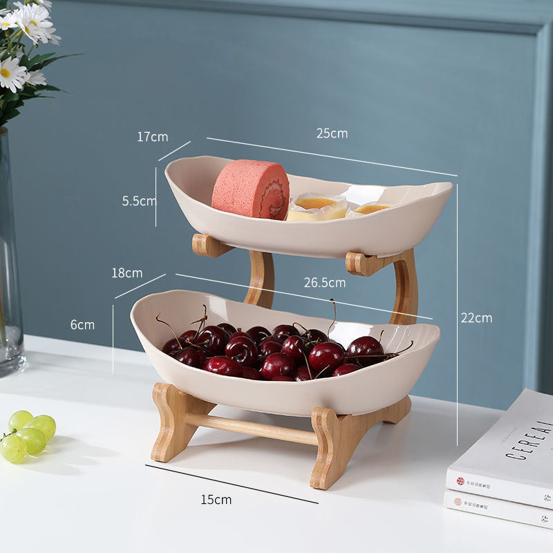Tiered Fruit Display Stand