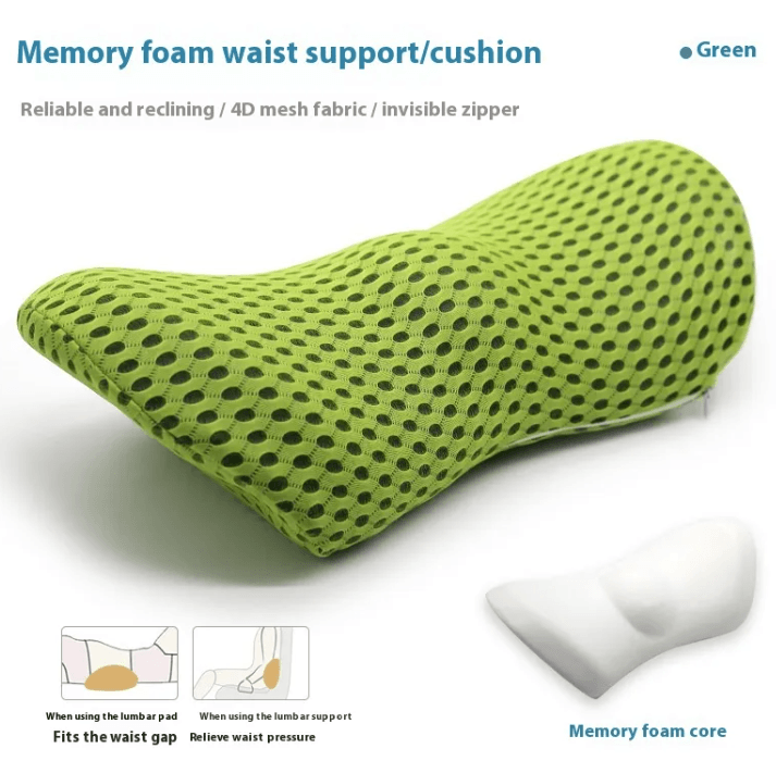 ComfortAlign Memory Foam Lumbar Pillow