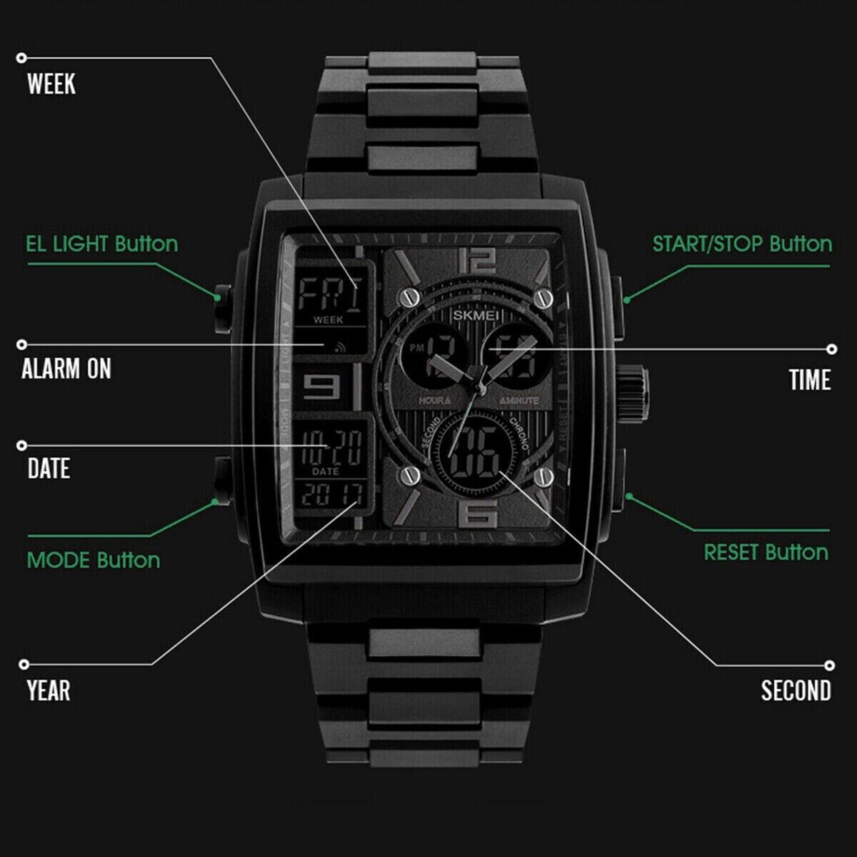Tactical Chrono Quartz Men&